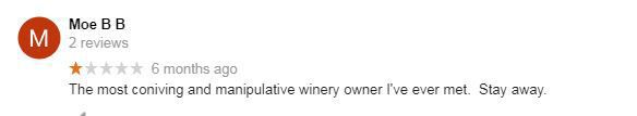 Review of Charter Oak Winery